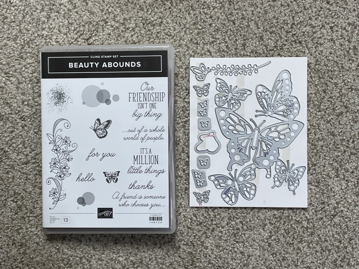 Stampin’ Up! Beauty Abounds stamps store and dies set