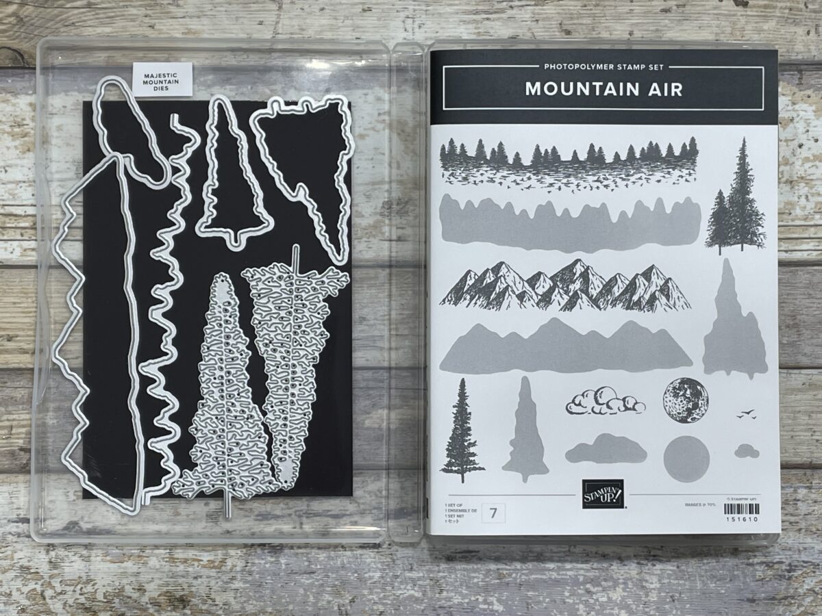 Stampin Up Mountain Air Stamp Bundle 2024